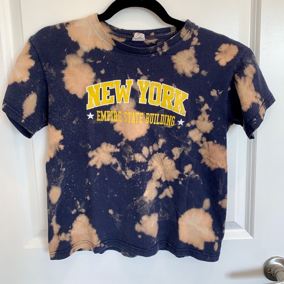 VINTAGE NYC BLEACH DYED TEE - Picture 2 of 3